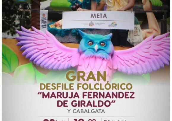 El gran desfile Folclorico Maruja Fernández de Giraldo